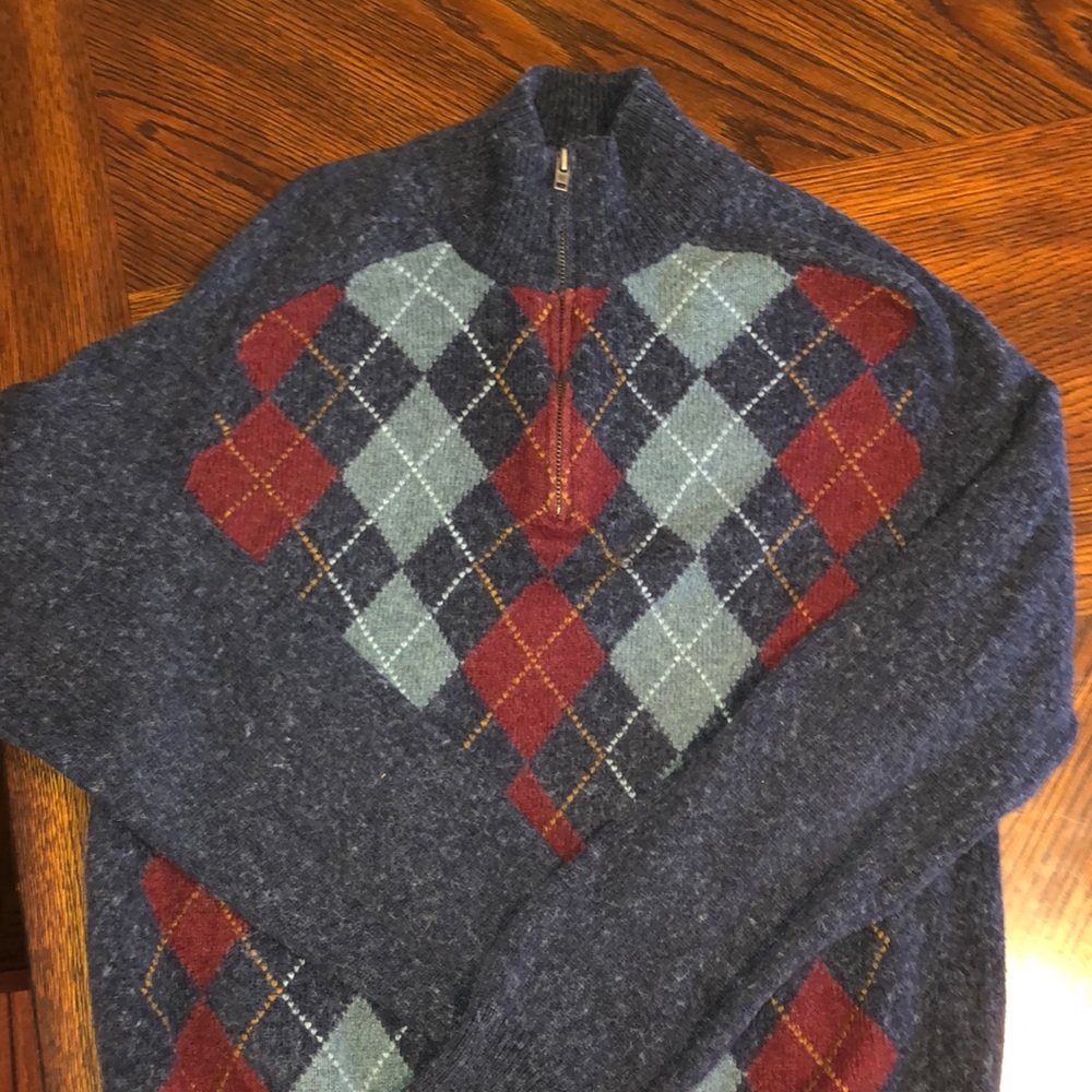 Argyle sweater